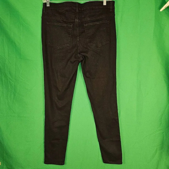 Universal Standard Womens Black Stretch‎ Denim Jeans L - Picture 2 of 4